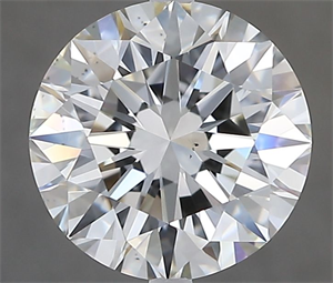 Picture of Natural Diamond 2.50 Carats, Round with Excellent Cut, H Color, VS1 Clarity and Certified by IGI