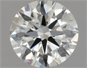 Diamante Natural 1.01 quilates, Redondo , Color J, claridad IF y certificado GIA