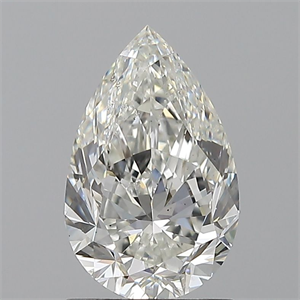 Picture of Natural Diamond 1.50 Carats, Pear with  Cut, H Color, SI1 Clarity and Certified by GIA