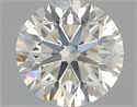 Diamante Natural 0.90 quilates, Redondo , Color J, claridad VS2 y certificado GIA