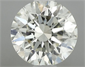 Natural Diamond 0.73 Carats, Round with Excellent Cut, N Color, VS1 Clarity and Certified by GIA