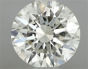 Picture of Natural Diamond 0.73 Carats, Round with Excellent Cut, N Color, VS1 Clarity and Certified by GIA