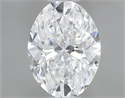 Diamante Natural 0.50 quilates, Ovalado , Color D, claridad VS1 y certificado GIA