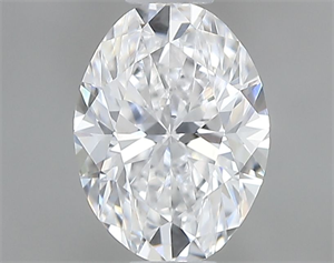 Foto Diamante Natural 0.50 quilates, Ovalado , Color D, claridad VS1 y certificado GIA de