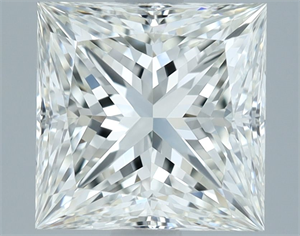 Foto Diamante Natural 2.02 quilates, Princesa , Color H, claridad VVS2 y certificado IGI de