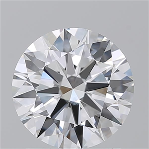 Foto Diamante Natural 1.50 quilates, Redondo , Color D, claridad SI1 y certificado GIA de