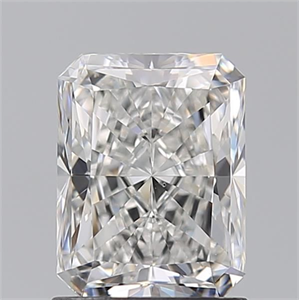Picture of Natural Diamond 1.50 Carats, Radiant with  Cut, F Color, VS2 Clarity and Certified by GIA