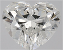 Diamante Natural 0.80 quilates, Corazón , Color F, claridad SI2 y certificado HRD