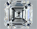 Natural Diamond 2.20 Carats, Asscher with  Cut, F Color, VS2 Clarity and Certified by GIA