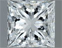 Natural Diamond 0.80 Carats, Princess with  Cut, G Color, VS1 Clarity and Certified by GIA