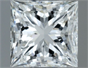 Natural Diamond 0.80 Carats, Princess with  Cut, G Color, VS1 Clarity and Certified by GIA