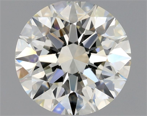 Picture of Natural Diamond 1.03 Carats, Round with Excellent Cut, J Color, VVS2 Clarity and Certified by GIA
