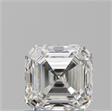 Diamante Natural 1.01 quilates, Asscher , Color G, claridad VVS2 y certificado GIA