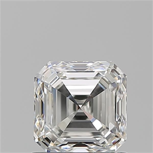 Foto Diamante Natural 1.01 quilates, Asscher , Color G, claridad VVS2 y certificado GIA de