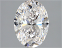 Diamante Natural 2.01 quilates, Ovalado , Color F, claridad VVS1 y certificado GIA