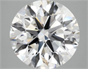 Lab Grown Diamond 5.10 Carats, Round with Excellent Cut, E Color, VS1 Clarity and Certified by IGI