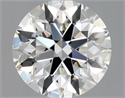 Diamante Natural 0.75 quilates, Redondo , Color H, claridad VVS1 y certificado GIA