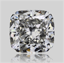 Natural Diamond 0.61 Carats, Cushion with  Cut, H Color, VS1 Clarity and Certified by GIA