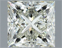 Natural Diamond 1.70 Carats, Princess with  Cut, L Color, VS1 Clarity and Certified by GIA