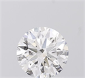 Lab Grown Diamond 1.06 Carats, Round with Ideal Cut, D Color, VVS1 Clarity and Certified by IGI