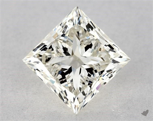 Foto Diamante Natural 1.01 quilates, Princesa , Color L, claridad VVS2 y certificado GIA de