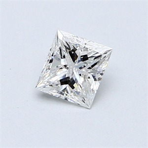 Foto Diamante Natural 0.45 quilates, Princesa , Color F, claridad I2 y certificado GIA de
