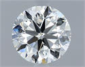 Diamante Natural 0.70 quilates, Redondo , Color G, claridad VVS1 y certificado GIA