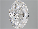 Diamante Natural 3.01 quilates, Ovalado , Color D, claridad VS1 y certificado GIA