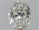 Diamante Natural 0.90 quilates, Ovalado , Color H, claridad SI1 y certificado GIA