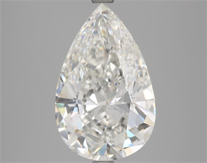 Foto Diamante Natural 5.02 quilates, De pera , Color G, claridad VVS2 y certificado GIA de