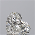 Natural Diamond 0.50 Carats, Heart with  Cut, G Color, SI1 Clarity and Certified by GIA