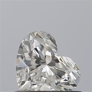 Picture of Natural Diamond 0.50 Carats, Heart with  Cut, G Color, SI1 Clarity and Certified by GIA