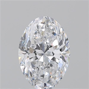 Picture of Natural Diamond 1.30 Carats, Oval with  Cut, D Color, VS1 Clarity and Certified by GIA