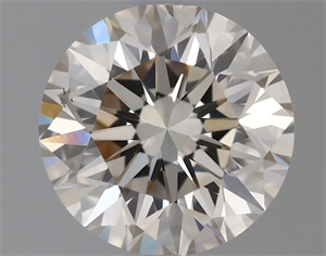 Picture of Natural Diamond 1.01 Carats, Round with Very Good Cut, K Color, VS1 Clarity and Certified by IGI