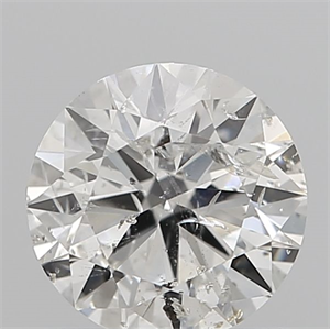Picture of Natural Diamond 0.70 Carats, Round with Excellent Cut, G Color, I1 Clarity and Certified by IGI