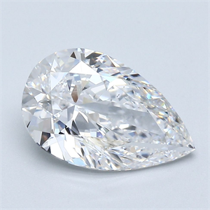 Foto Diamante Natural 2.52 quilates, De pera , Color E, claridad VS2 y certificado GIA de