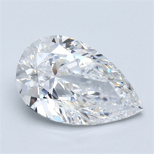 Foto Diamante Natural 2.52 quilates, De pera , Color E, claridad VS2 y certificado GIA de