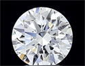 Del inventario de diamantes de laboratorio, 2.13 quilates, Redondo , Color E, claridad VVS2 y certificado IGI
