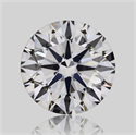 Natural Diamond 0.70 Carats, Round with Excellent Cut, D Color, VVS1 Clarity and Certified by GIA