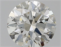 Diamante Natural 0.75 quilates, Redondo , Color H, claridad VVS2 y certificado GIA