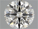 Diamante Natural 0.43 quilates, Redondo , Color H, claridad VS1 y certificado GIA