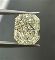 Natural Diamond 1.24 Carats, Radiant with  Cut, N Color, VVS1 Clarity and Certified by GIA