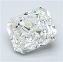 Natural Diamond 5.01 Carats, Radiant with  Cut, I Color, VVS1 Clarity and Certified by GIA