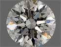 Diamante Natural 0.70 quilates, Redondo , Color G, claridad VVS2 y certificado IGI