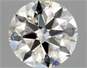 Diamante Natural 0.90 quilates, Redondo , Color J, claridad SI2 y certificado GIA