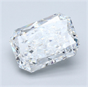Diamante Natural 3.50 quilates, Radiante , Color D, claridad VVS2 y certificado GIA