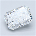Diamante Natural 3.50 quilates, Radiante , Color D, claridad VVS2 y certificado GIA