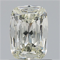 Natural Diamond 0.70 Carats, Cushion with  Cut, K Color, SI2 Clarity and Certified by GIA