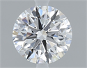 Natural Diamond 0.80 Carats, Round with Excellent Cut, D Color, VS1 Clarity and Certified by GIA