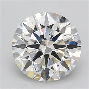 Picture of Lab Grown Diamond 3.52 Carats, Round with Ideal Cut, F Color, VS1 Clarity and Certified by IGI